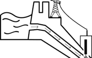 Ilustrasi Hydro Power Plant