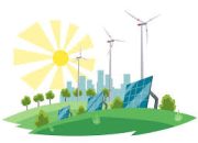 Ilutrasi Energi baru danterbarukan