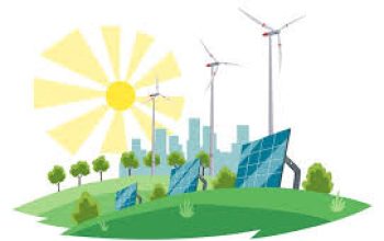 Ilutrasi Energi baru danterbarukan